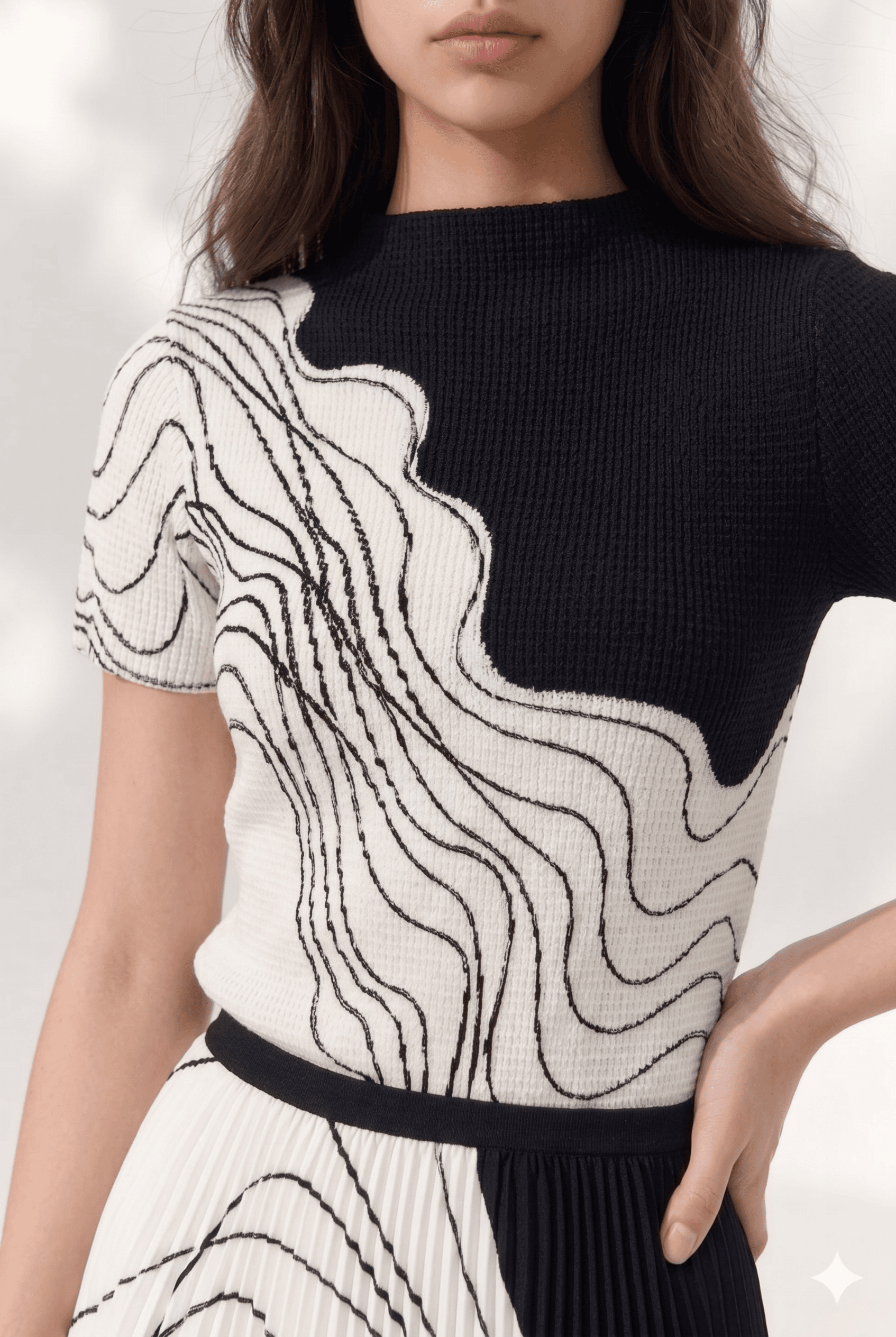 The Geometric Statement Knit